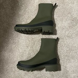 NWOT Rag and Bone Shiloh Combat Boots, Olive sz 36.5 (US size 6)